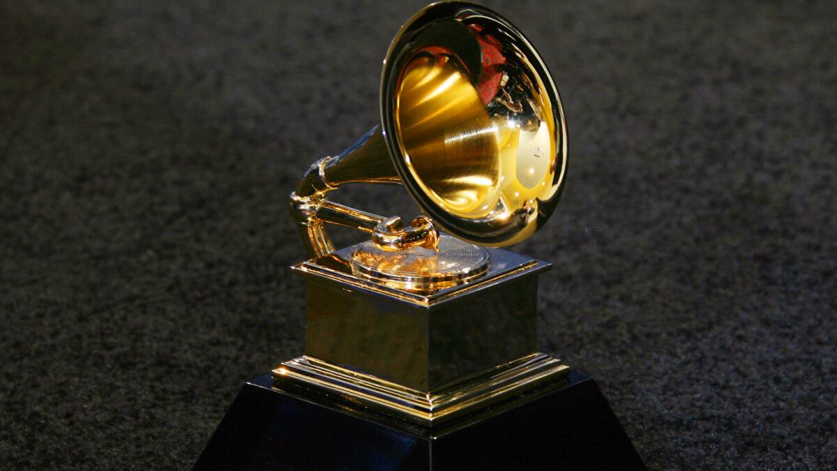 Grammy trophy