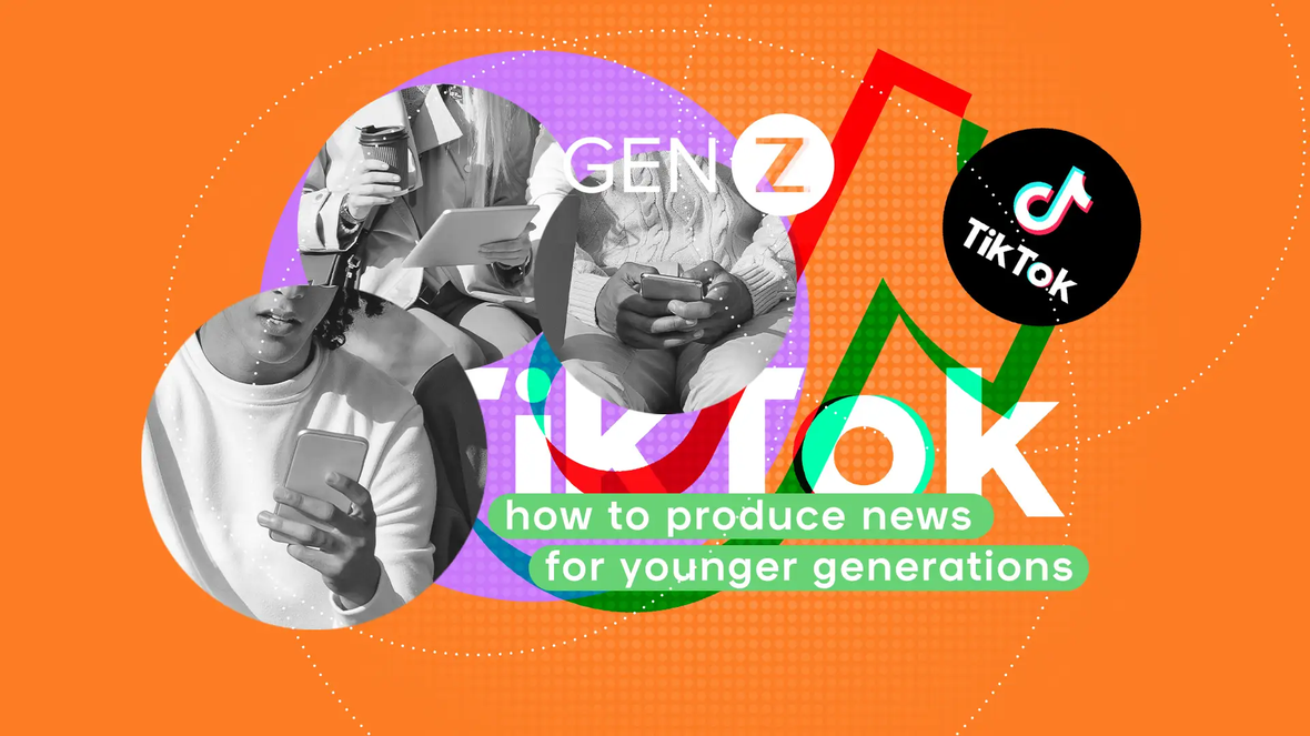 TikTok's relevance to Gen Z and discusses producing news tailored for younger generations.
