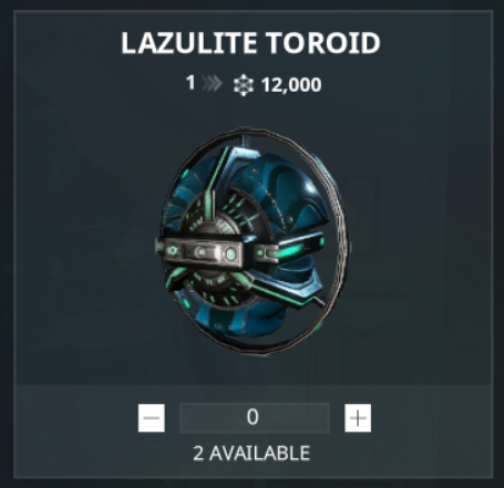 Lazulite toroids game interface