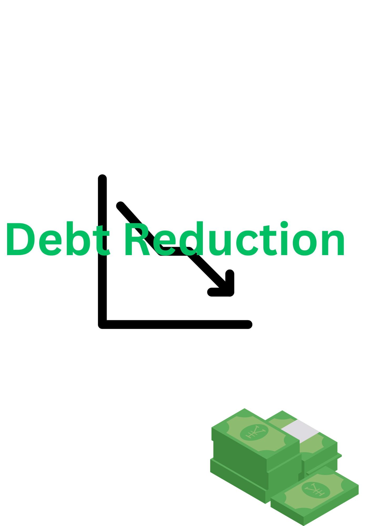 Debt Reduction themed banner