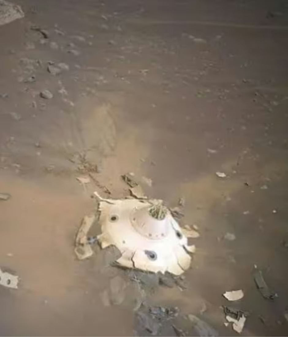 Wreckage discovered on Mars