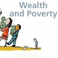 Difference between wealth and poverty