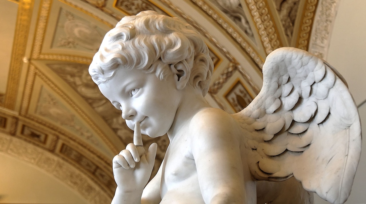 A Sculpture of an Angel