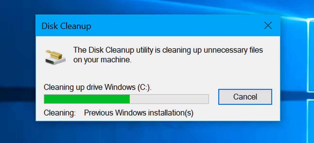Disk cleanup on windows 11