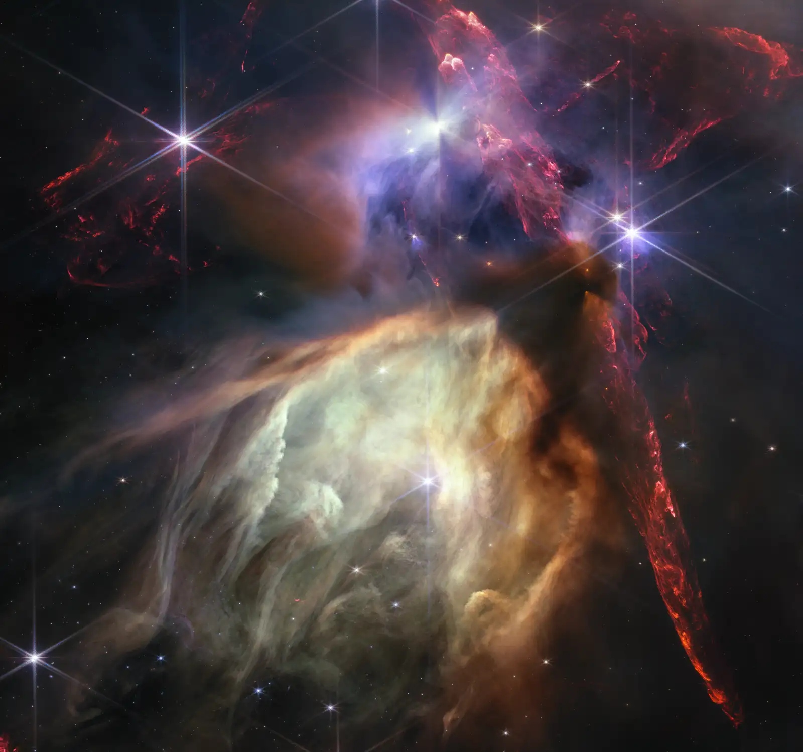 Rho Ophiuchi image by NASA