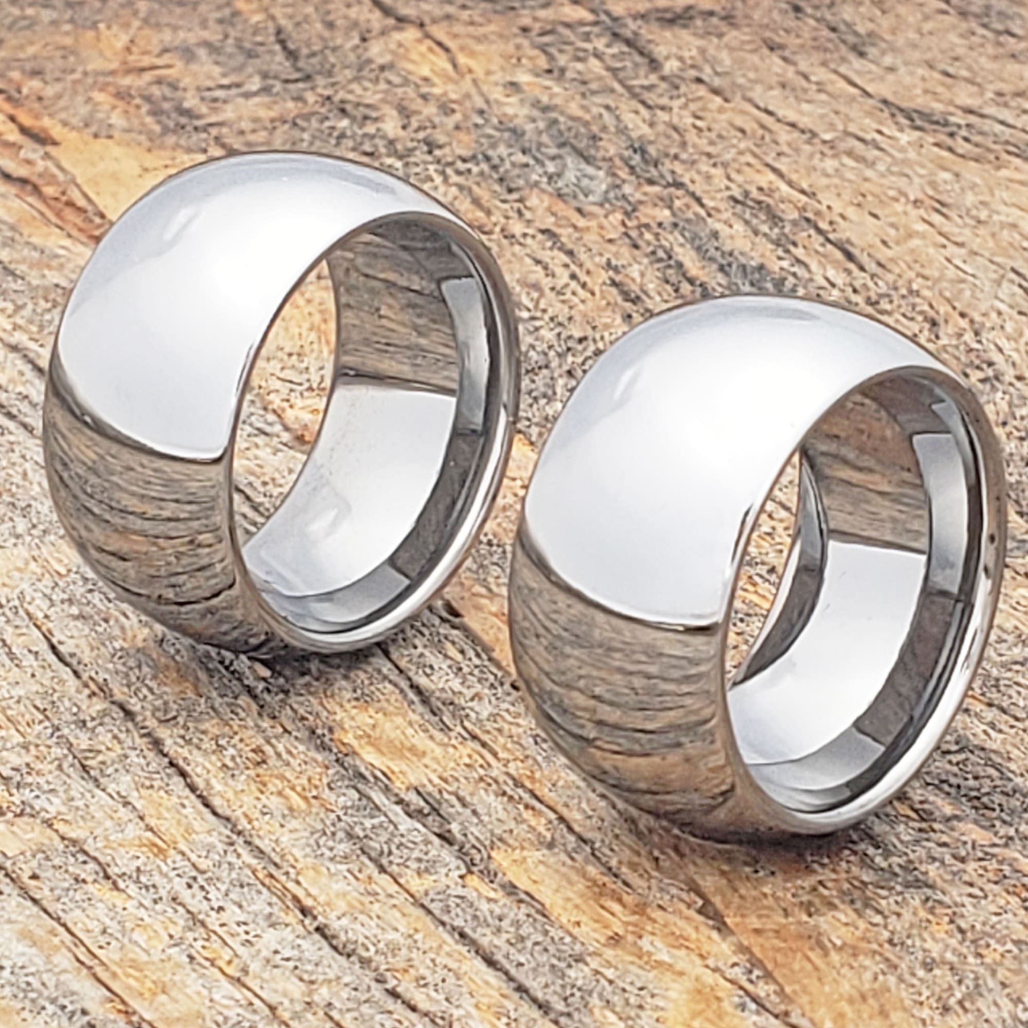 Two silevr Statement Rings