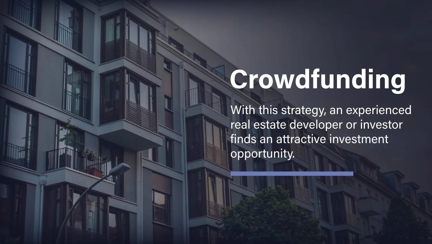 Real Estate Crowdfunding definition poster