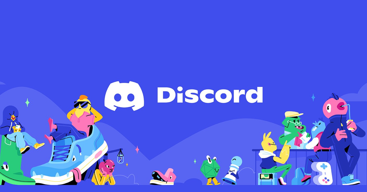 Homepage of discord