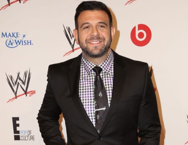 Adam Richman at a conference