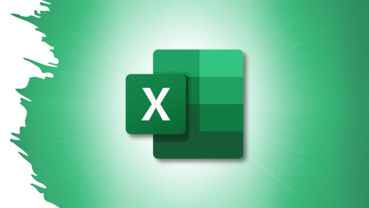 Microsoft Excel logo with a stylized green background, possibly for a presentation slide, tutorial, or promotional material related to the software.