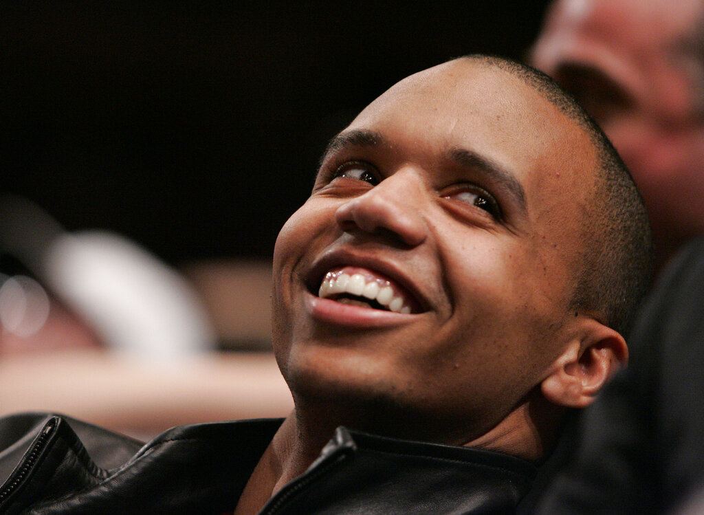 Phil Ivey smiling