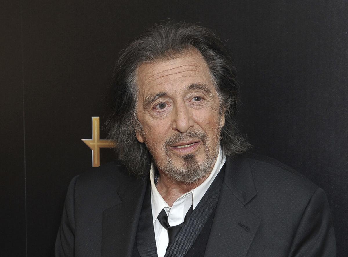 Al Pacino dark gray coat