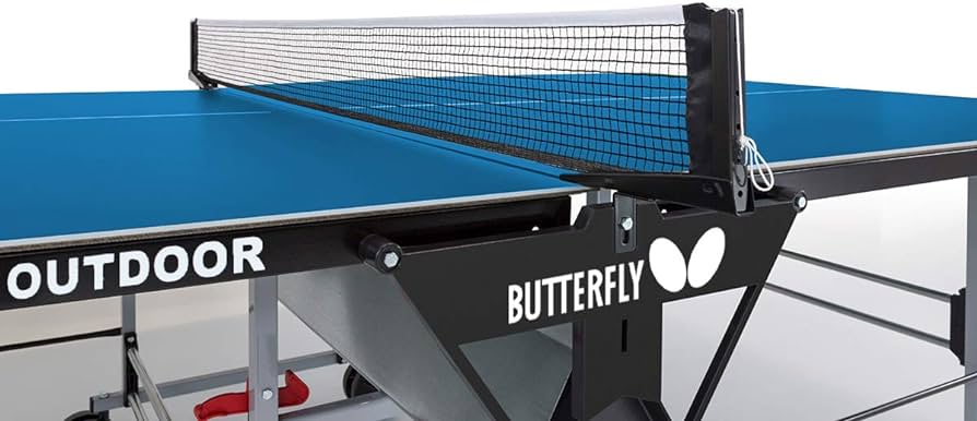 Butterfly outdoor playback rollaway table tennis table