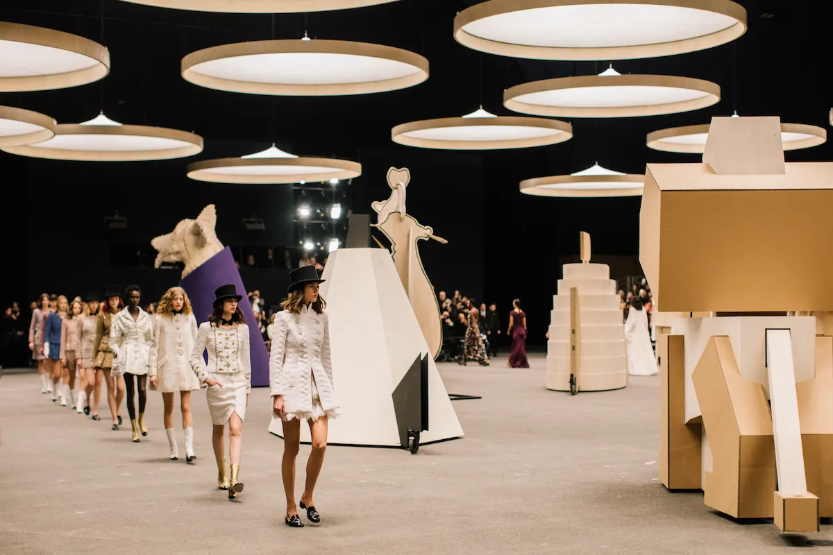 Chanel Couture Fashion Showcase