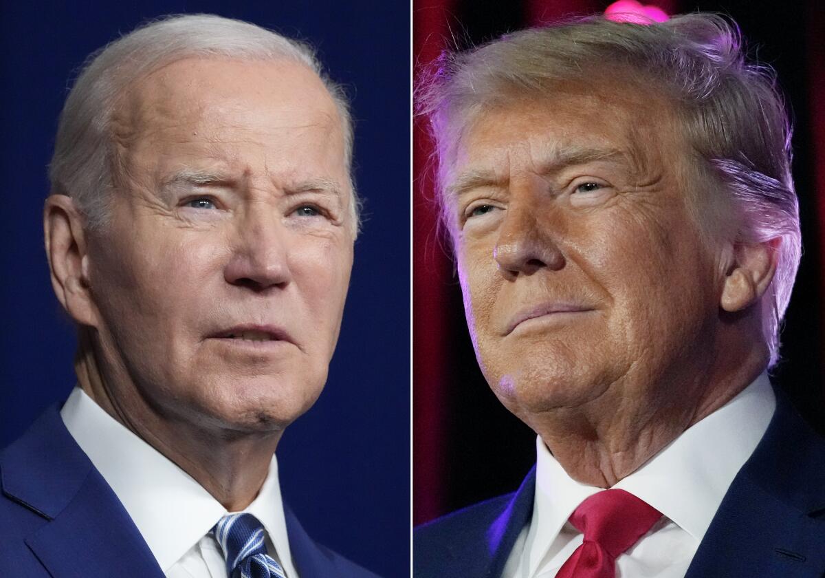 President Biden and former President Trump are expected to be their parties’ presidential nominees this year.