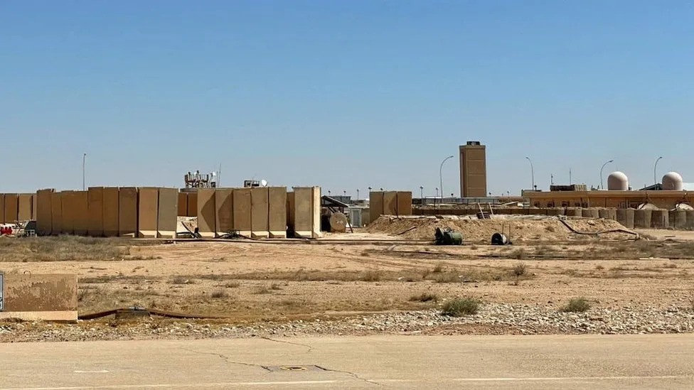 The Al Asad air base in Iraq