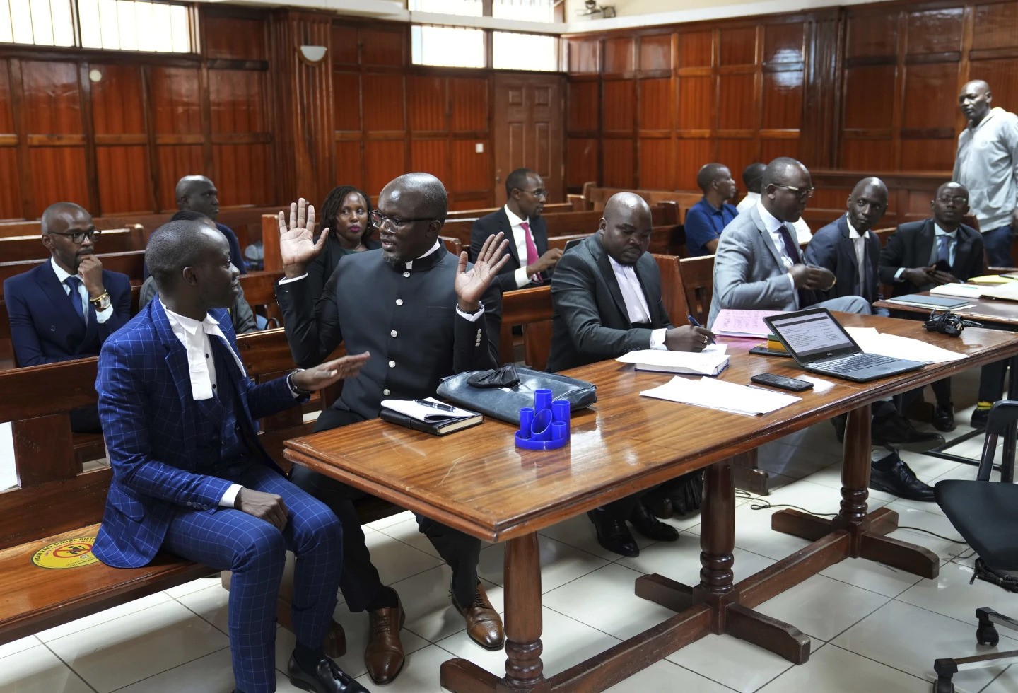 Lawyers react as Justice Chacha Mwita deliver judgement