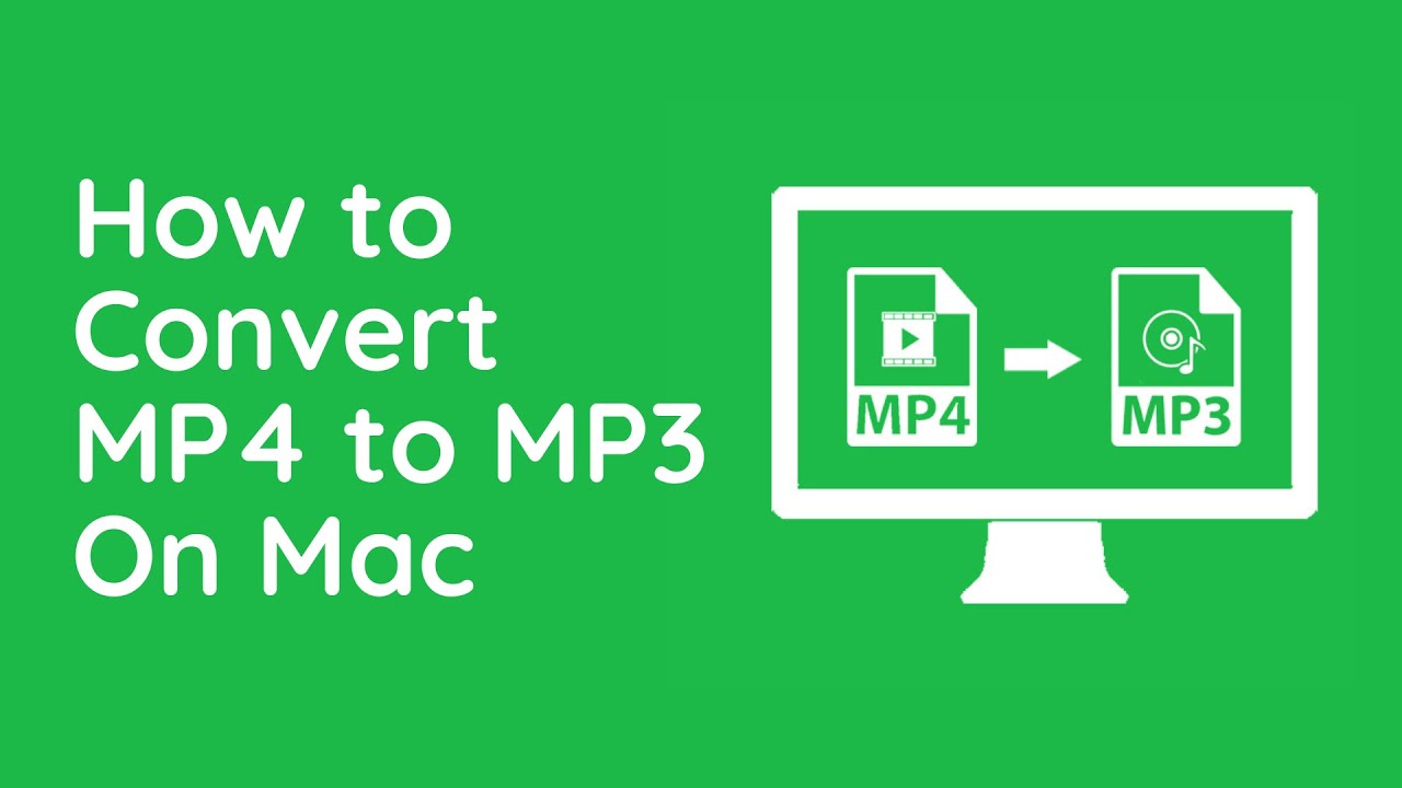 "How To Convert Mp4 To Mp3 On Mac" banner