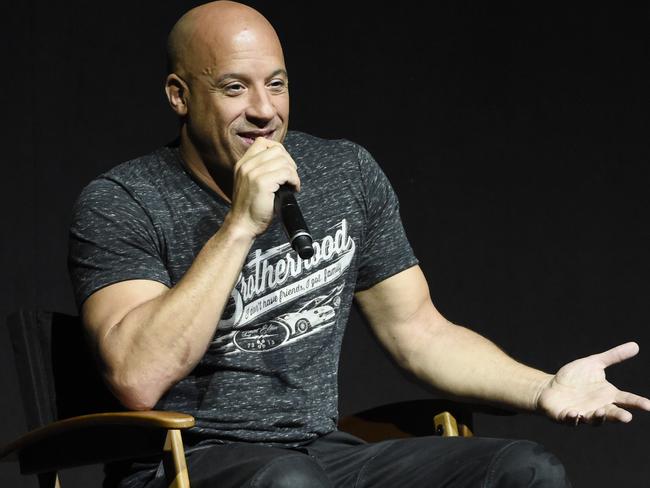 Vin Diesel at an interview