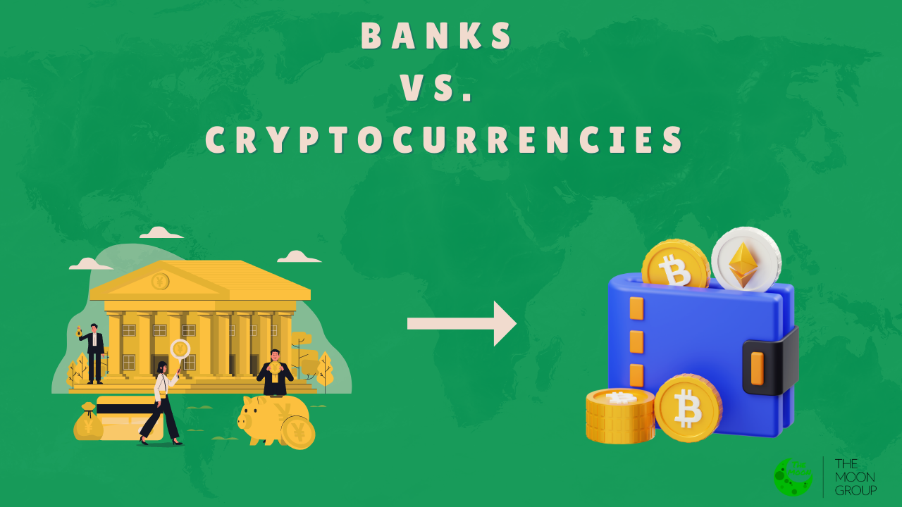 Banks vs cryptocurrencies