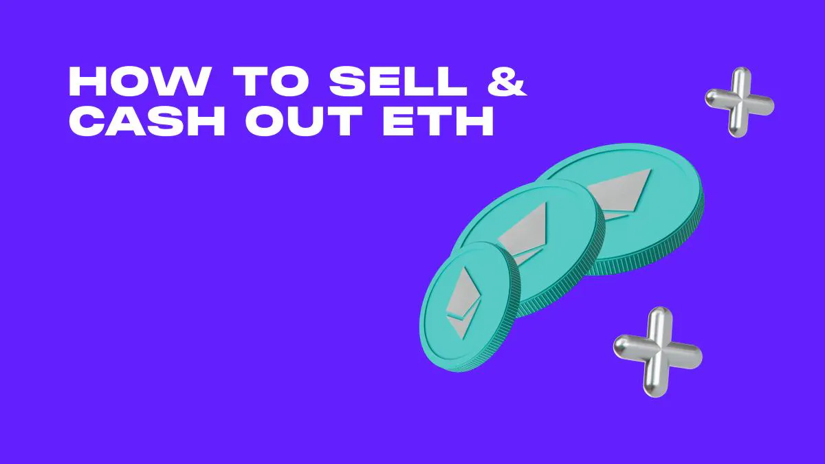 'How to sell and cash out ETH' written