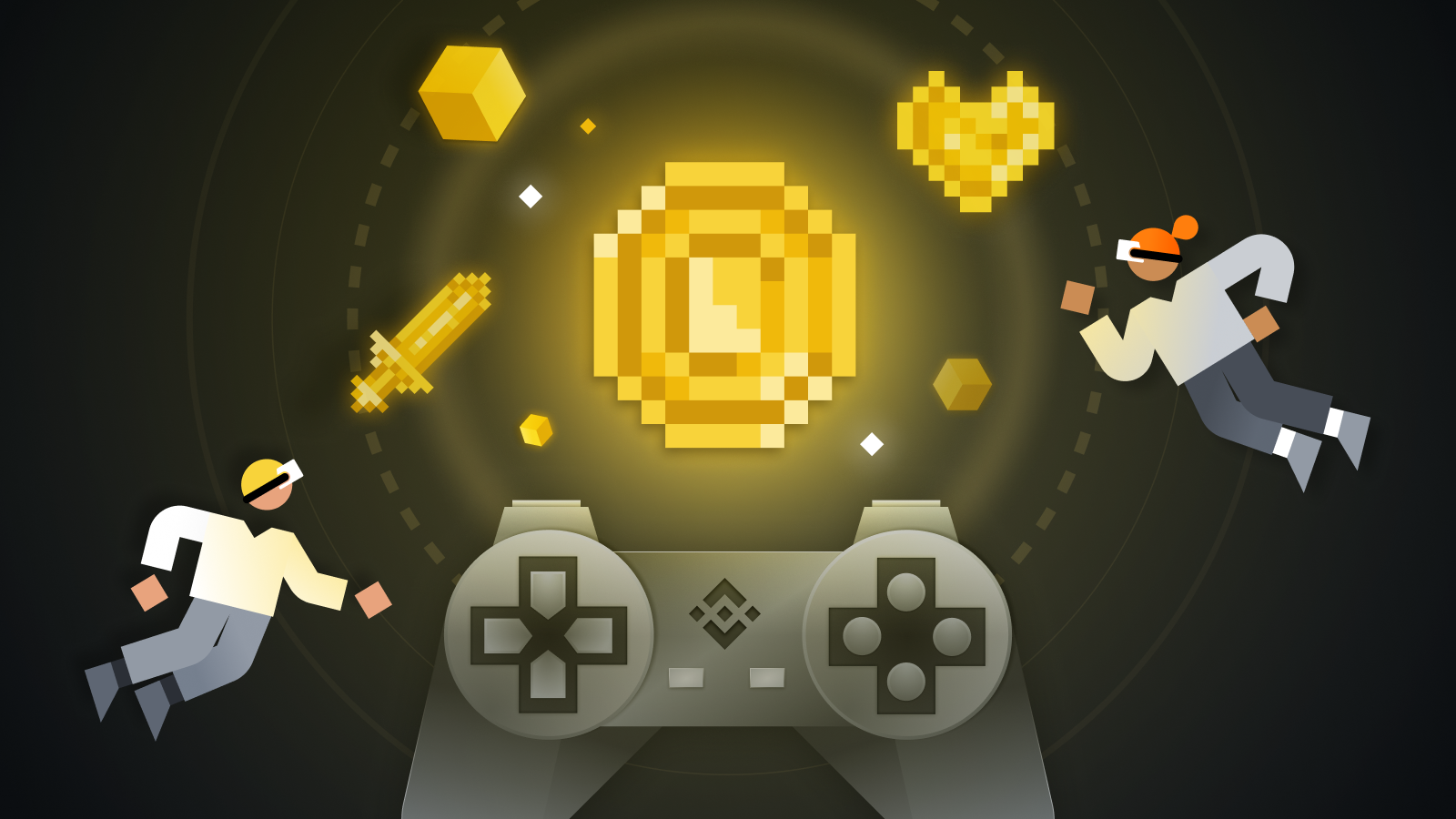 Bitcoin Use In Gaming themed wallpaper